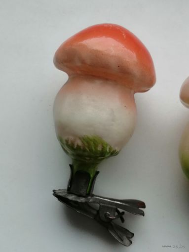 Елочная игрушка 3 .Гриб боровик за один