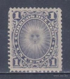 [2442] Перу 1886. Солнце. МН