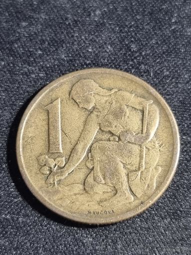 Чехословакия 1 крона 1957
