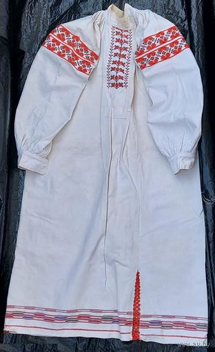 Сорочка белорусская традиционная (вышиванка), к. 1920-х гг.