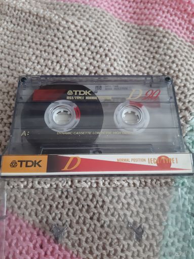 Кассета TDK D90. Frank Duval.