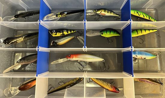 Воблеры Tsu Yoki + Рontoon 21 + Bubble + Salmo + Jaxon