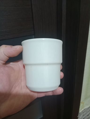 Кружка солдатская фарфор клеймо МО СССР