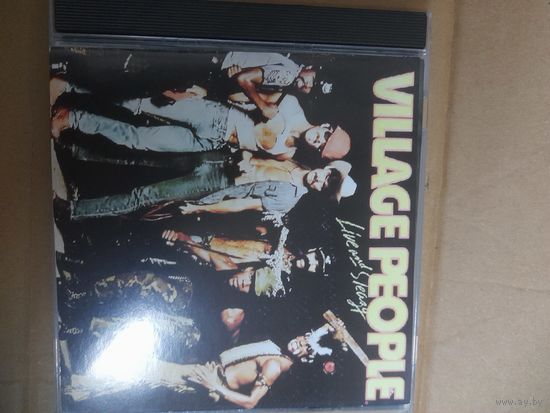 VILLAGE PEOPLE "LIVE AND SLEAZY" CD 1979
