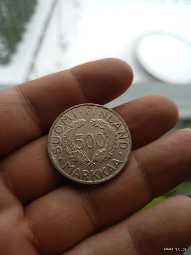 500 марок 1952г,15 олимпиада
