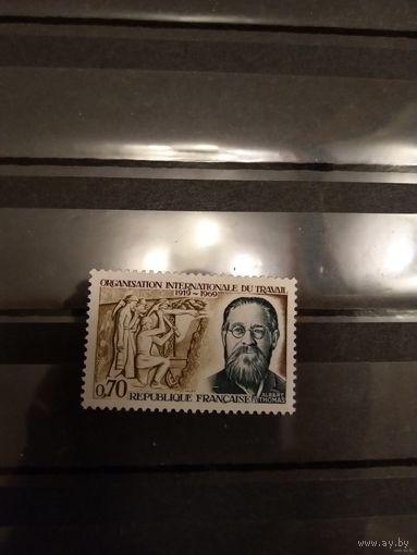 1969 Франция персоналии чистая клей MNH** выпускалась одиночкой (2-2)