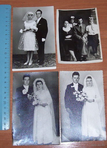 Свадебные фото.Польша 1950 гг. цена за штуку!