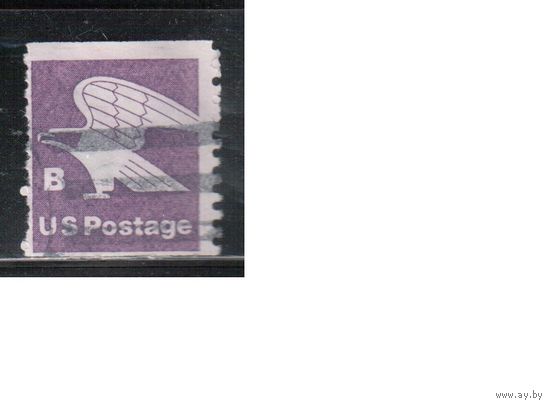 США-1981, (Мих.1457 С) ,  гаш., Стандарт, Орел  (одиночка),