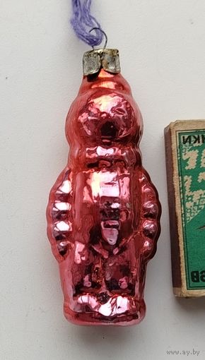 Ёлочная игрушка. Космонавт. Ч-56.