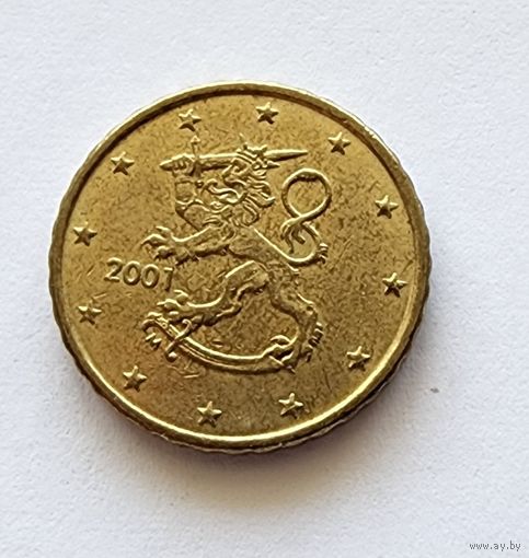 Финляндия 10 евроцентов 2001