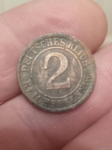 2 рейхспфеннига 1924