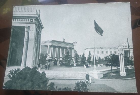 1955 год Москва ВСХВ Павильоны стран Балтии