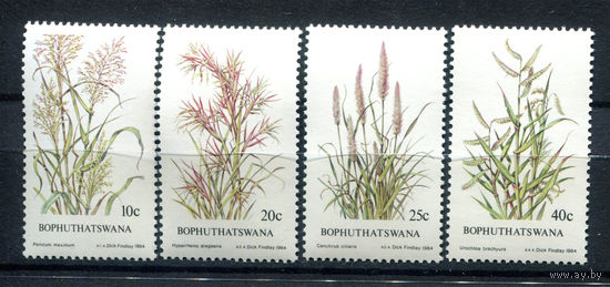 Бопутатсвана - 1984г. - Травы - полная серия, MNH [Mi 116-119] - 4 марки