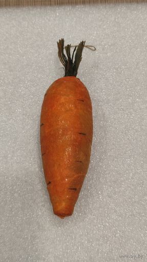 Игрушка елочная Морковь Вата