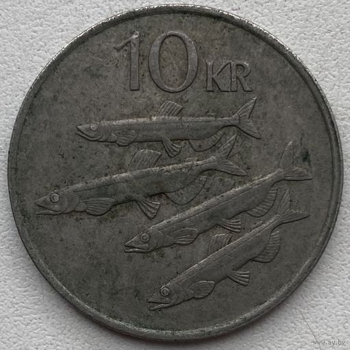 Исландия 10 крон 1984 г.