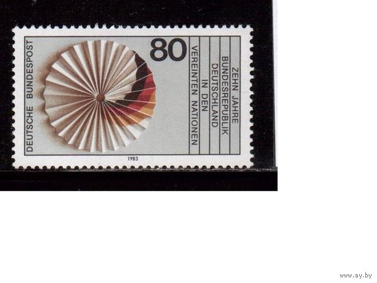 Германия(ФРГ)-1983,(Мих.1185), ** , ООН