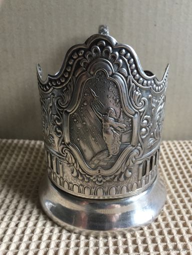 ПОДСТАКАННИК "К ЗВЕЗДАМ". КОЛЬЧУГИНО.  СМ. ФОТО И ОПИСАНИЕ.