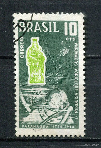 Бразилия - 1968 - г. Паранагуа - [Mi. 1164] - полная серия - 1 марка. Гашеная.  (Лот 38CG)