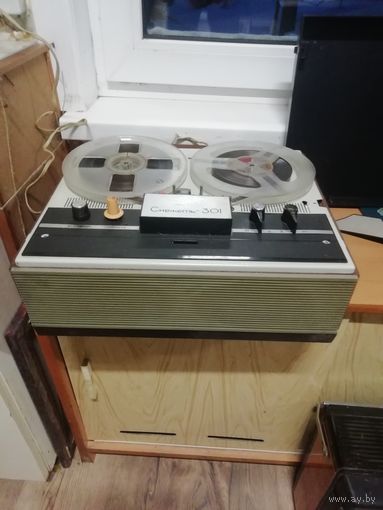 Катушечный магнитофон СНЕЖЕТЬ-301