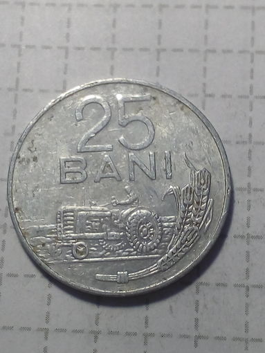 25 бани Румыния 1982 год