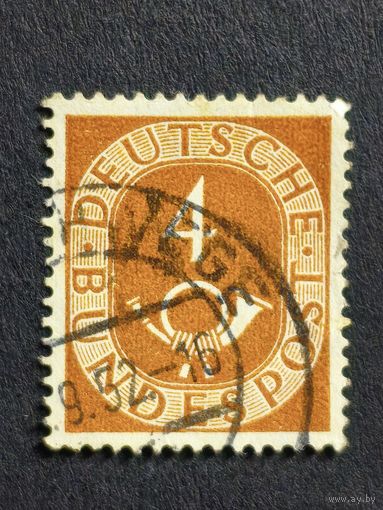 Германия 1951. Стандартный выпуск