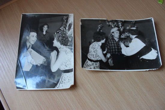 Фото артистов 16 апреля 1957г Сады цветут 3 акт Пединститут. Вл.Масс и Куличенко