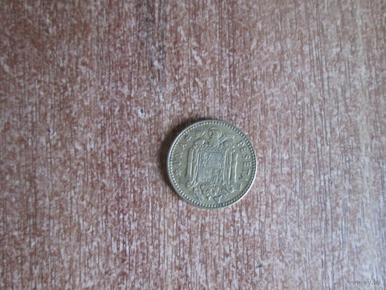 1 песета 1975 года.Испания.