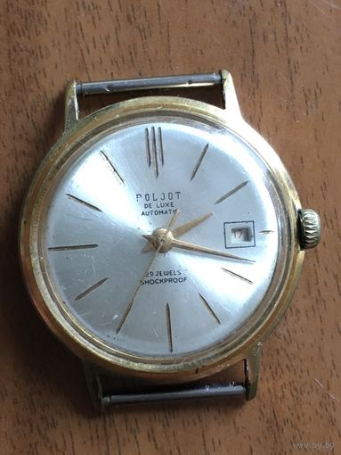 Часы POLJOT de luxe automatic, 29 камней, AU 20