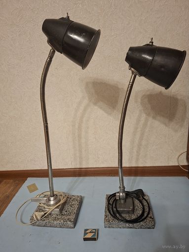 Настольная винтажная лампа СССР в стиле Индастриал Лофт