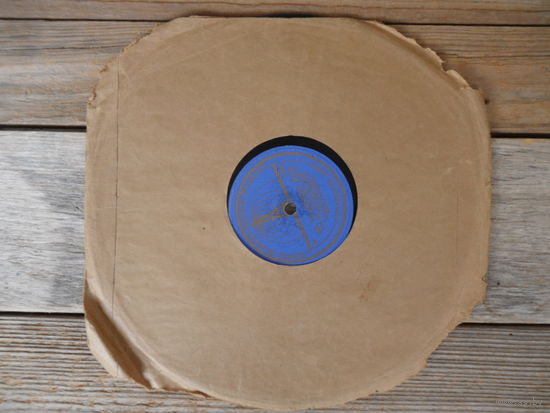 Пластинка патефонная (10") - И.С. Паторжинский, секстет домр ВРК - Ой, зийди, зийди / Ой, ти мисяцю зоре - Апр. з-д