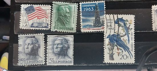 РАСПРОДАЖА. США 1963г. Полные серии. Гаш.