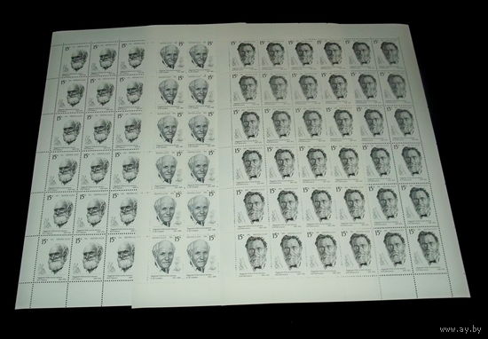 РАСПРОДАЖА !!! СССР.1991, май. Лауреаты Нобелевской премии.ПОЛНАЯ СЕРИЯ В ЧИСТЫХ ЛИСТАХ.