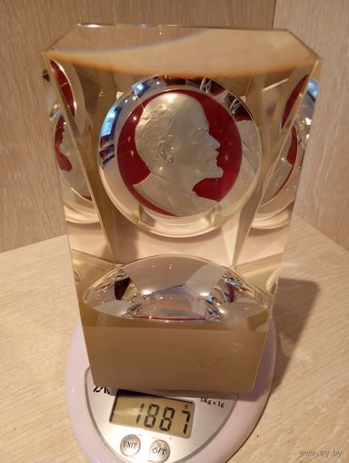 Пресс Папье Призменное стекло 1970