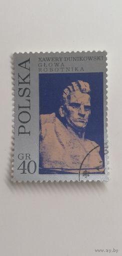 Польша 1971. Скульптуры