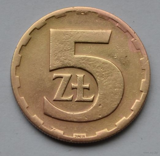 Польша, 5 злотых 1976 г.