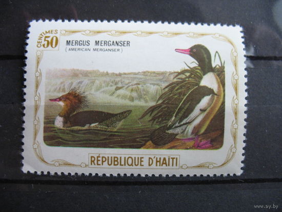 Гаити.  Птицы Адюбон.  1975 г. см. условие.
