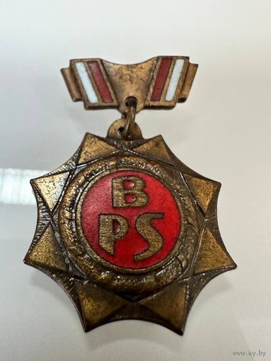 Редкий нагрудный знак Польша много Лотов с рубля