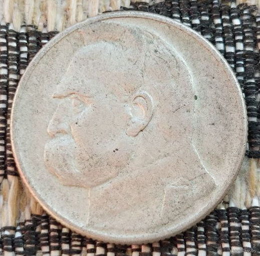 Польша 2 злотых 1934 года. Юзеф Пилсудский. Сторгуй за свою цену, предложи обмен!  Y