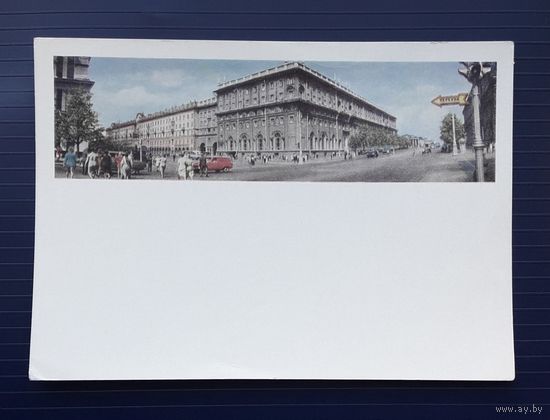 СССР 1964 ДМПК фото Панова. Минск. Проспект Ленина. Чистая.
