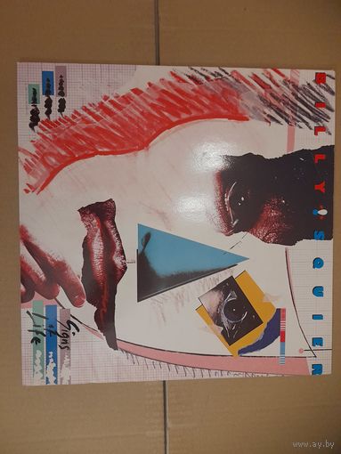 BILLY SQUIER   " SIGNS OF LIFE" 1984 LP HOLLAND CAPITOL 064 2401921 NM