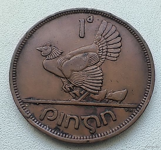 Ирландия 1 пенни, 1943  6-9-5