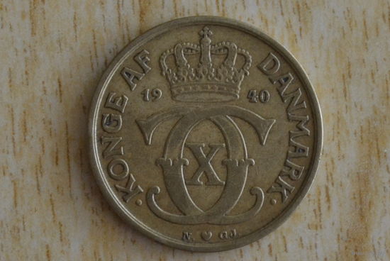 Дания 1 крона 1940 с 1 руб