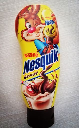 Бутылка "Nestle". "Nesquik. Syrup". 2005г. Польша.