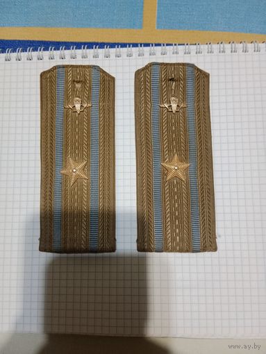 Погоны на рубашку майора ВДВ СССР 1977 г.