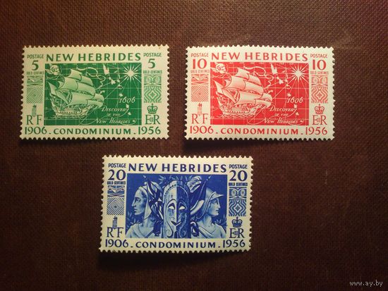 Новые Гибриды 1956 г.Кондоминиум, 50 лет.Совместное владение (кондоминиум) Великобритании и Франции.  /14а/