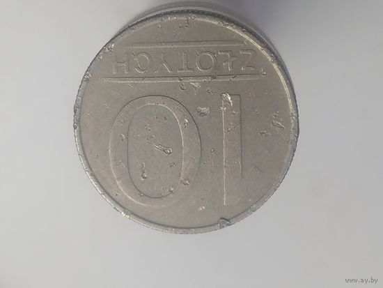 10 злотых Польша 1987 год лот 42