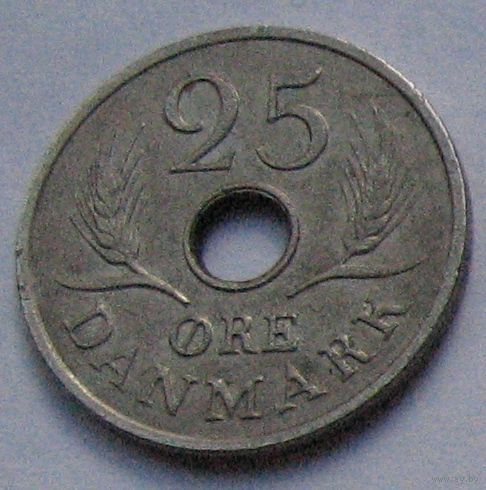 Дания, 25 эре 1968
