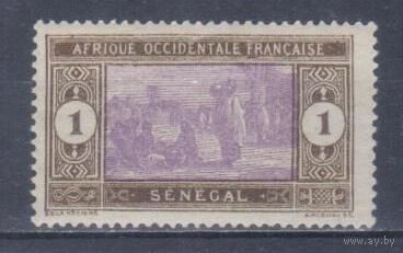 [2239] Французские колонии. Сенегал 1914. Местный мотив.1с. МН