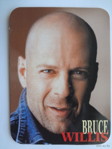 Календарик 2000 г. Брюс Уиллис.