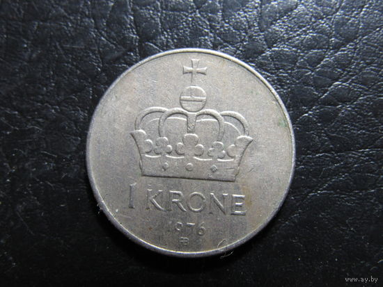 Норвегия. 1 крона. 1976. С 20 копеек. Распродажа коллекции. Смотрите другие лоты.
